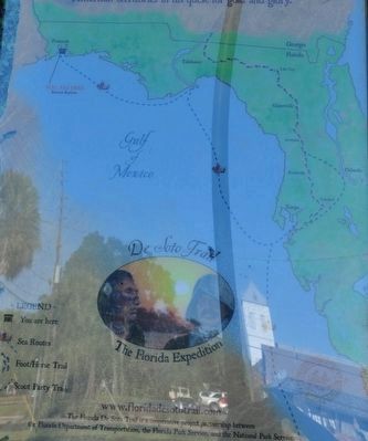 De Soto Trail / A Port with Promise Marker. Click for full size. De Soto Trail / A Port with Promise Marker image. Click for full size.