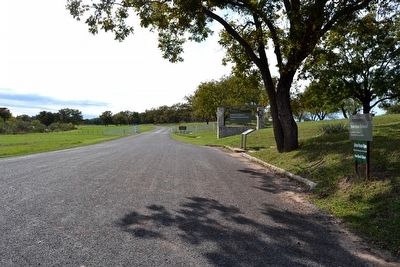 East Entrance to Lyndon B. Johnson National Historical Park. Click for full size. East Entrance to Lyndon B. Johnson National Historical Park image. Click for full size.