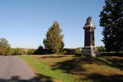 First New Jersey Cavalry Monument. Click for full size. First New Jersey Cavalry Monument image. Click for full size.
