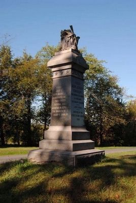 First New Jersey Cavalry Monument. Click for full size. First New Jersey Cavalry Monument image. Click for full size.
