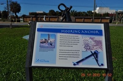 Mooring Anchor Marker. Click for full size. Mooring Anchor Marker image. Click for full size.