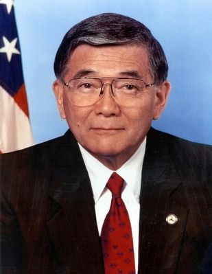 Norman Y. Mineta Marker. Click for full size. Norman Y. Mineta Marker image. Click for full size.