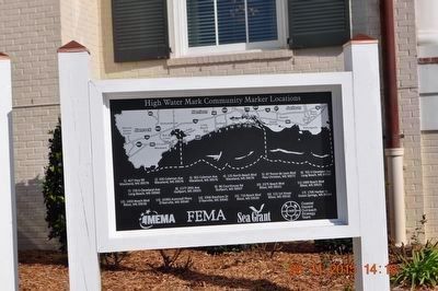 High Water Mark Community Marker Locations image. Click for full size.