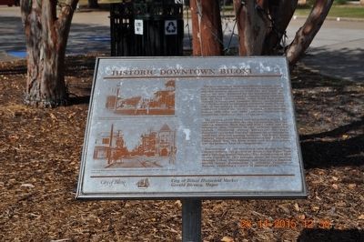 Historic Downtown Biloxi Marker image. Click for full size.