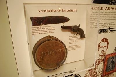 Mississippi's Final Stands Interpretive Center -Display. Click for full size. Mississippi's Final Stands Interpretive Center -Display image. Click for full size.