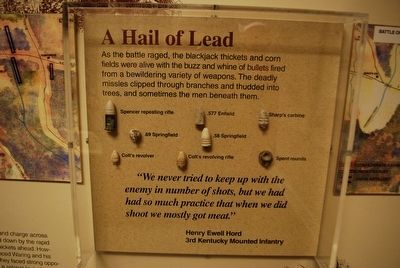 Mississippi's Final Stands Interpretive Center -Display. Click for full size. Mississippi's Final Stands Interpretive Center -Display image. Click for full size.