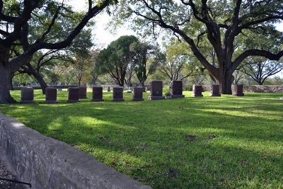 Headstones and Graves of the Johnson Family image. Click for full size.
