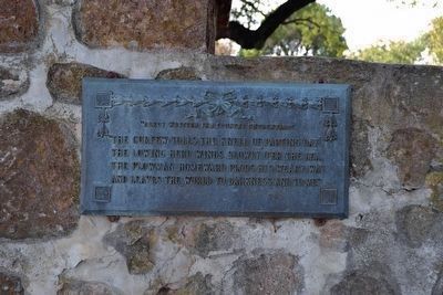 Elegy Tablet at Front Entrance of Cemetery image. Click for full size.