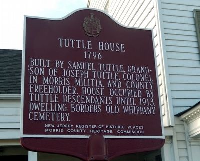 Tuttle House Marker image. Click for full size.