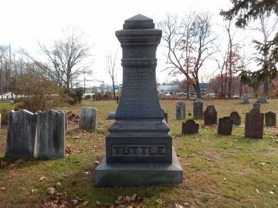 Whippany Burying Yard-Silas Tuttle, died Jan 9, 1888 image. Click for full size.