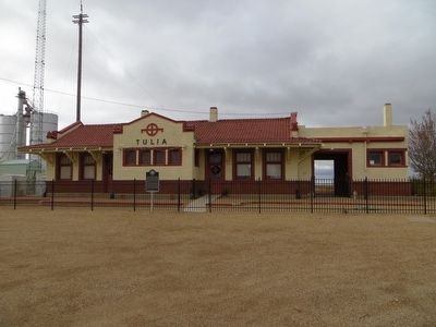 Tulia Depot image. Click for full size.