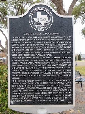 Ozark Trails Association Marker. Click for full size. Ozark Trails Association Marker image. Click for full size.