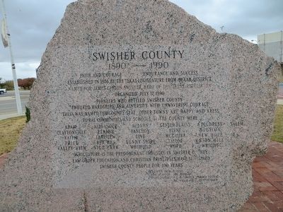 Swisher County Marker image. Click for full size.