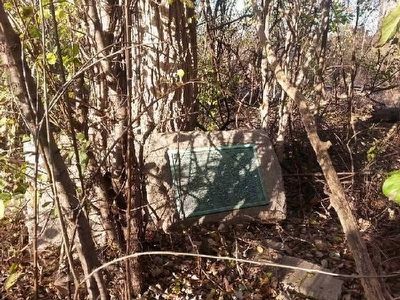 Marker and Stone Tipped 90 Degrees Right image. Click for full size.