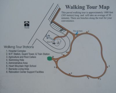 Map of the Setsuko Saito Higuchi Memorial Walking Tour. Click for full size. Map of the Setsuko Saito Higuchi Memorial Walking Tour image. Click for full size.