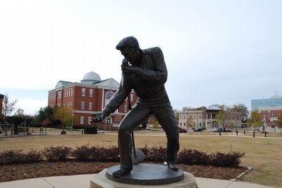 Elvis Presley and Tupelo Marker. Click for full size. Elvis Presley and Tupelo Marker image. Click for full size.