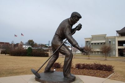 Elvis Presley and Tupelo Marker. Click for full size. Elvis Presley and Tupelo Marker image. Click for full size.