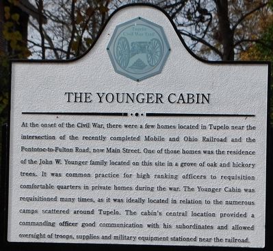 The Younger Cabin Marker image. Click for full size.