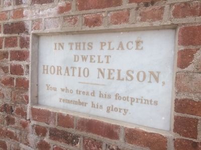 Horatio Nelson in Jamaica Marker. Click for full size. Horatio Nelson in Jamaica Marker image. Click for full size.