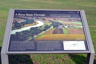 A River Runs Through Marker image. Click for full size.