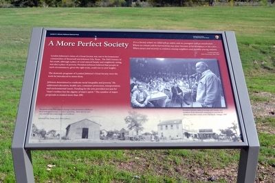 A More Perfect Society Marker image. Click for full size.