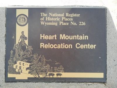 Heart Mountain Relocation Center. Click for full size. Heart Mountain Relocation Center image. Click for full size.
