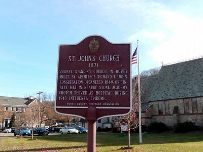 St. John�s Church Marker image. Click for full size.