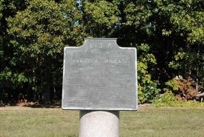 Hampton's Brigade Marker. Click for full size. Hampton's Brigade Marker image. Click for full size.