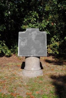 Horse Artillery Marker. Click for full size. Horse Artillery Marker image. Click for full size.