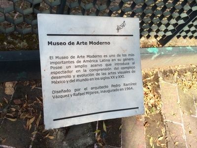Museum of Modern Art Marker image. Click for full size.