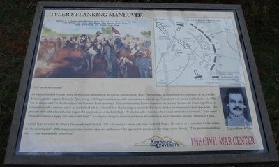 Tyler's Flanking Maneuver Marker image. Click for full size.
