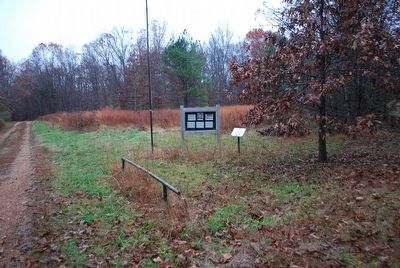 Johnston's Last Bivouac Marker. Click for full size. Johnston's Last Bivouac Marker image. Click for full size.