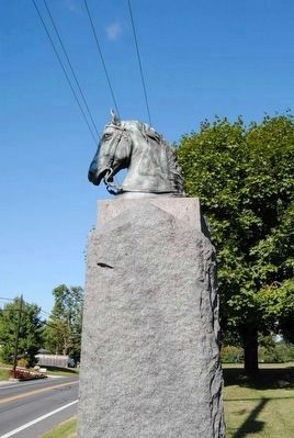 10th New York Cavalry Monument. Click for full size. 10th New York Cavalry Monument image. Click for full size.
