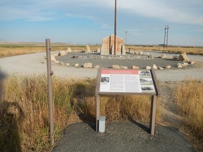 Relocation Center Support Facilities Marker. Click for full size. Relocation Center Support Facilities Marker image. Click for full size.