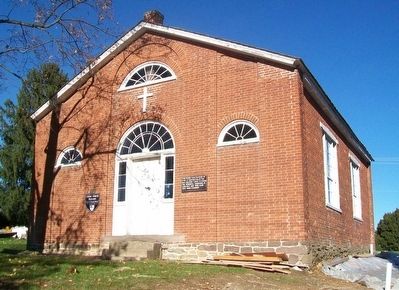 Christ Church Episcopal and Markers image. Click for full size.