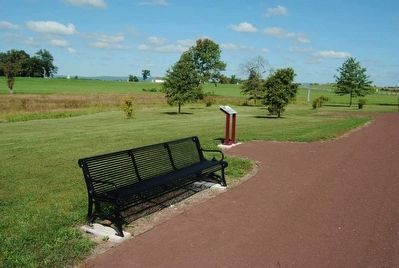 The Battle for McPherson's Ridge Marker. Click for full size. The Battle for McPherson's Ridge Marker image. Click for full size.