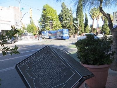 University Streetcar Line Marker image. Click for full size.