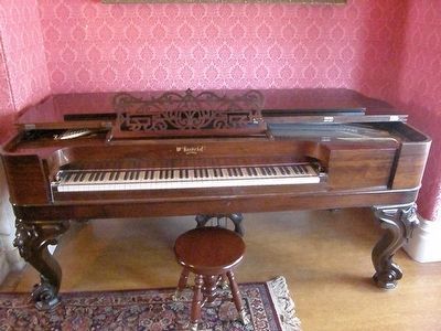 The Muirs' Knabe Piano. Click for full size. The Muirs' Knabe Piano image. Click for full size.