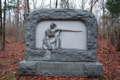 Ohio 48th Infantry Marker- Front. Click for full size. Ohio 48th Infantry Marker- Front image. Click for full size.
