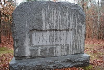 Ohio 48th Infantry Marker- Back. Click for full size. Ohio 48th Infantry Marker- Back image. Click for full size.