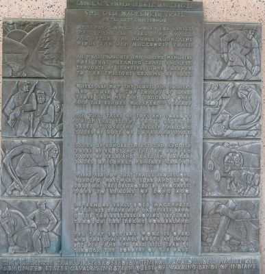 General Ranald Slidell MacKenzie Marker. Click for full size. General Ranald Slidell MacKenzie Marker image. Click for full size.