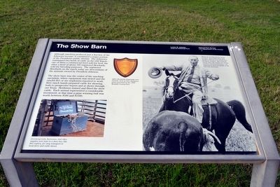 The Show Barn Marker image. Click for full size.