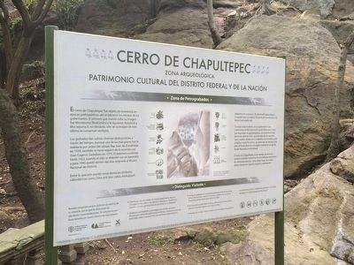 Chapultepec Hill Marker. Click for full size. Chapultepec Hill Marker image. Click for full size.