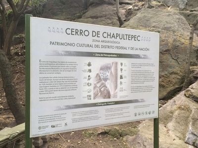 Chapultepec Hill Marker image. Click for full size.