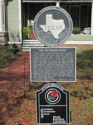 The Patterson House Marker image. Click for full size.