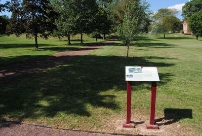The Seminary Comes to Gettysburg Marker. Click for full size. The Seminary Comes to Gettysburg Marker image. Click for full size.