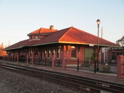 1904 Cotton Belt Depot at Tyler, Texas image. Click for full size.