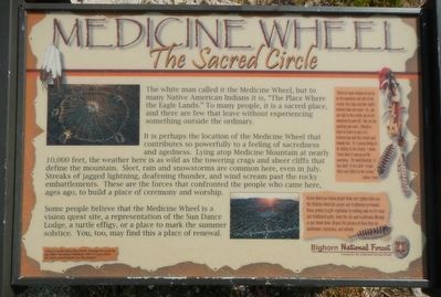 Medicine Wheel Marker image. Click for full size.