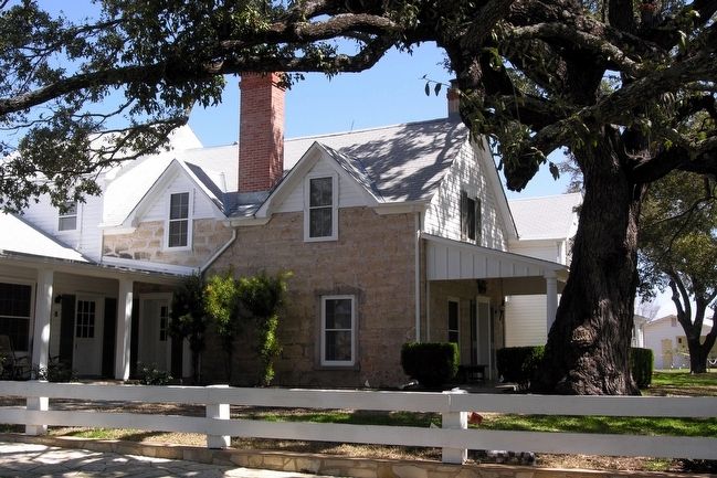 Original Portion of the Texas White House Built in the 1890s image. Click for full size.
