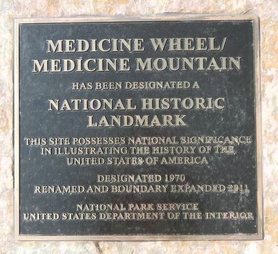 Medicine Wheel/ Medicine Mountain image. Click for full size.